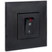 BOILER SWITCH WITH FRAME 32A BLACK BTICINO CLASSIA - Електроапаратура и