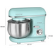 Bomann KM 6030 CB food processor 1100 W 5 L Mint colour - Food processorsAGD-ROK<<<Home Appliance