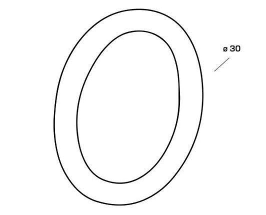SILICONE SEAL Φ40 MM O-RING