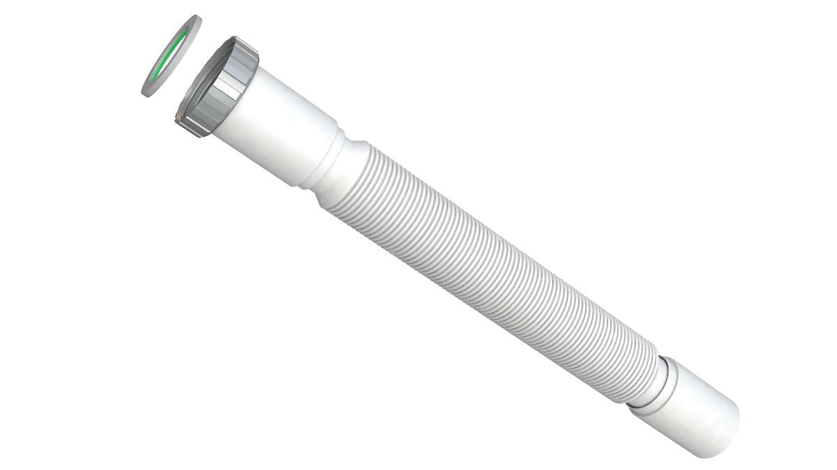 CORRUGATED PIPE 11/4 MET. BONOMINI NUT