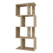 Bookcase FIESTA 4P 59.5x30x140 cm sonoma oak - Wooden shelvesRGA-DRE<<<ShelvesRGA<<<ActionPL