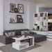 Bookcase FIESTA 4P 59.5x30x140 cm white - Wooden shelvesRGA-DRE<<<ShelvesRGA<<<ActionPL