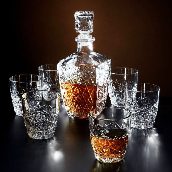 WHISKEY SET 7 PIECES 780 ML DEDALO BORMIOLI ROCCO