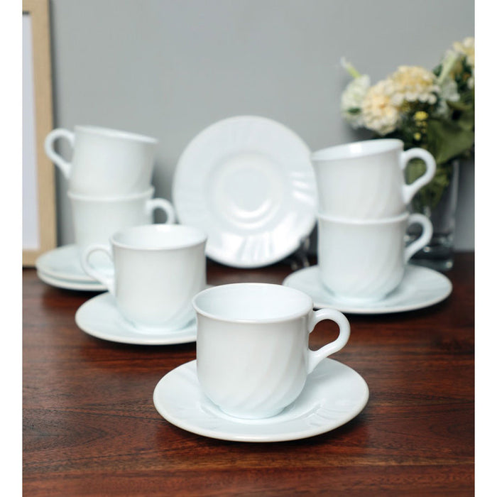EBRO TEA / COFFEE SET 235 ML 12 PIECES BORMIOLI ROCCO