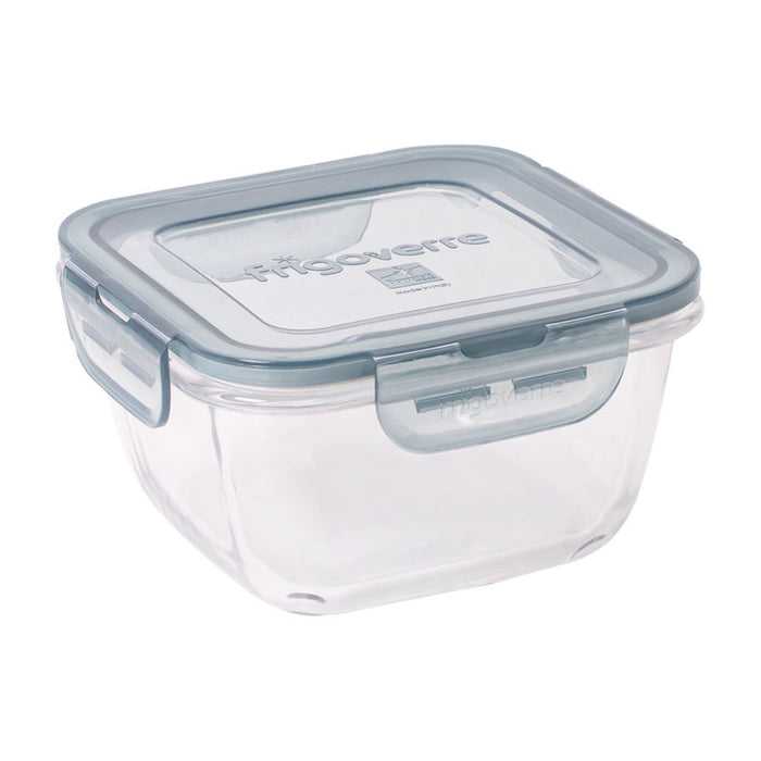 FOOD BOX 14X14CM HERMETIC BORMIOLI ROCCO EVOLUTION