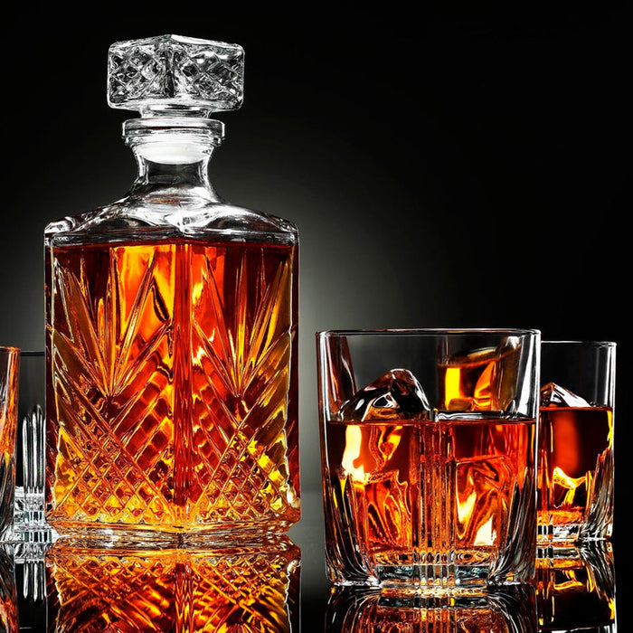 SELECTA BORMIOLI ROCCO WHISKEY SET WITH DECK
