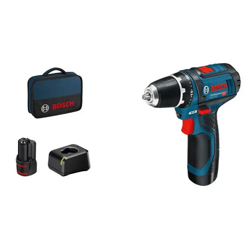 Bosch Akku-Bohrschrauber 12 V Li-Ion 1300 RPM Black Blue Red - Drill-screwdriversNAK-WWK<<<Cordless toolsNAK<<<ActionPL