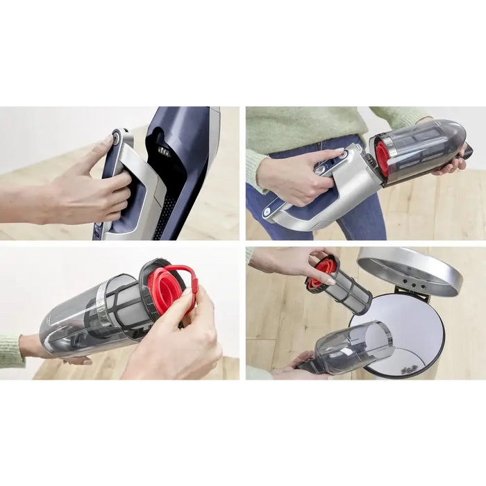 Bosch BBH3K2800 Cordless Handstick Vacuum cleaner 2 in 1 Flexxo Gen2 Serie 4 28V 82 dB(A) AllFloor Power Brush