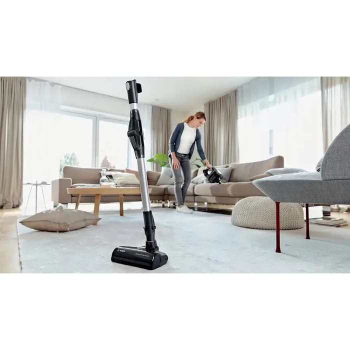 Bosch BBS712A Cordless Handstick Vacuum Cleaner Unlimited 7 TurboSpin motor 82 dB(A) 3.0 Ah battery 18.0V AllFloor