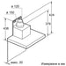 Bosch DWB67CM50 SER6; Premium; Chimney hood 60cm A max 671 m3/h 60 dB Box design - Аспиратори<<<BOSCH