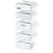 Bosch GSN54AWDV SER6 FS upright freezer NoFrost D 176/70/65cm 328l 38dB(C) IC 5 drawers (1 BigBox) 2 shelfs IceTwister