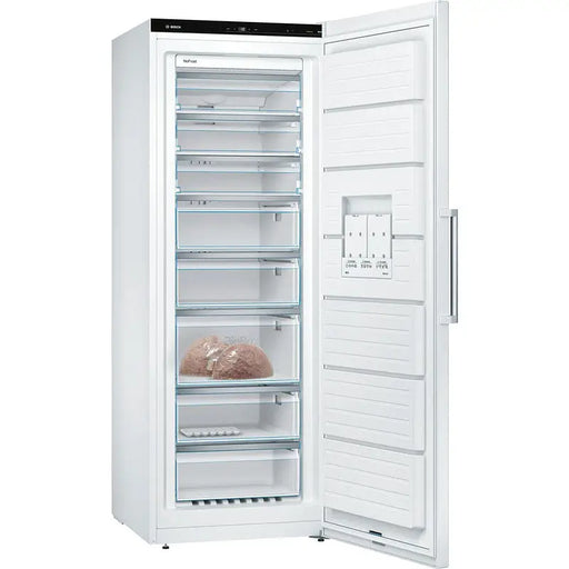 Bosch GSN58AWEV SER6 FS upright freezer NoFrost D 191/70/65cm 366l 39dB(C) IC 5 drawers (1 BigBox) 3 shelfs handle