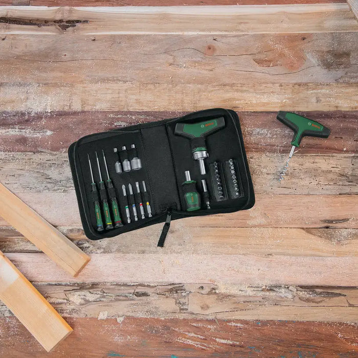 BOSCH HAND TOOL SET 33 PIECES - Комплекти вложки и тресчотки<<<Ръчни инструменти<<<Инструменти и железария<<<Praktiker