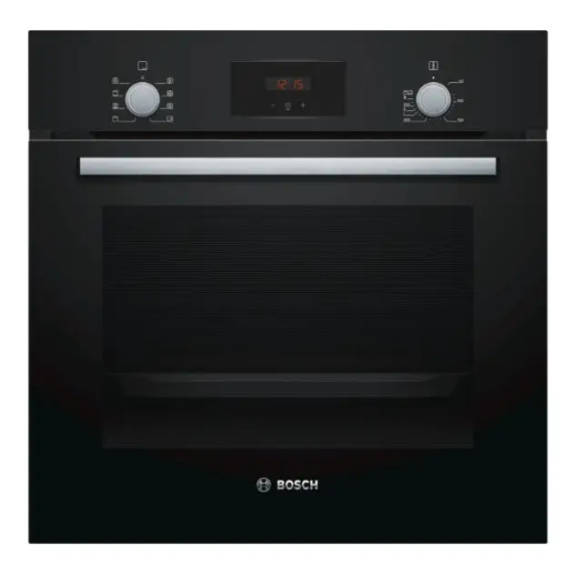 Bosch HBF153BB0 SER2 3D HotAir EcoClean Direct 66 l LED display with sinking buttons Energy efficiency A Black