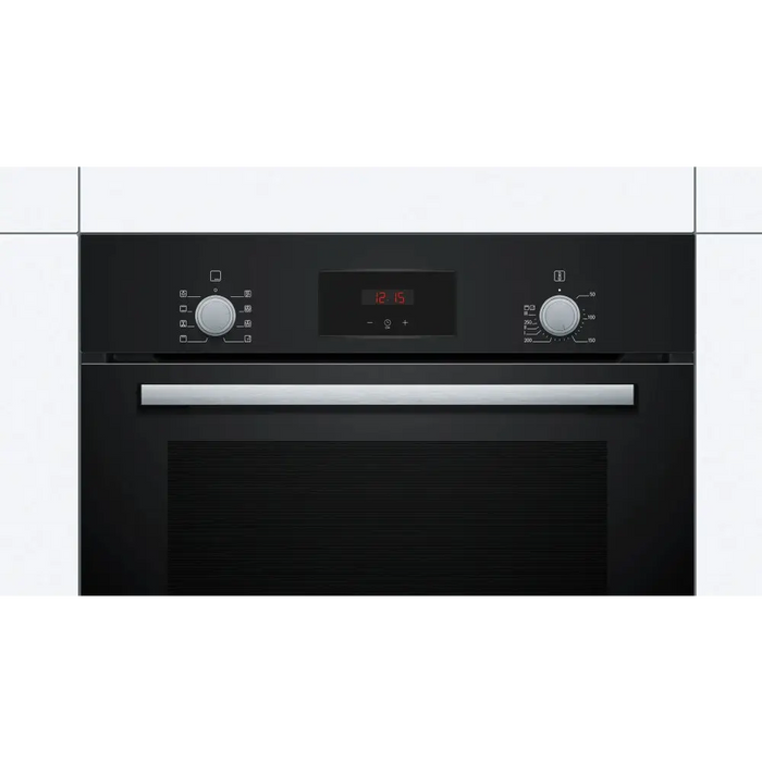 Bosch HBF153BB0 SER2 3D HotAir EcoClean Direct 66 l LED display with sinking buttons Energy efficiency A Black