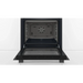 Bosch HBF153BB0 SER2 3D HotAir EcoClean Direct 66 l LED display with sinking buttons Energy efficiency A Black