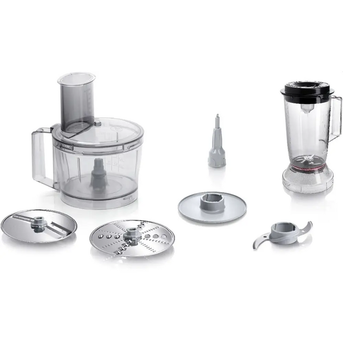 Bosch MCM3201B Kitchen machine MultiTalent 3 800 W BPA-free plastic bowl 2.3 l Double-sided stainless steel disc