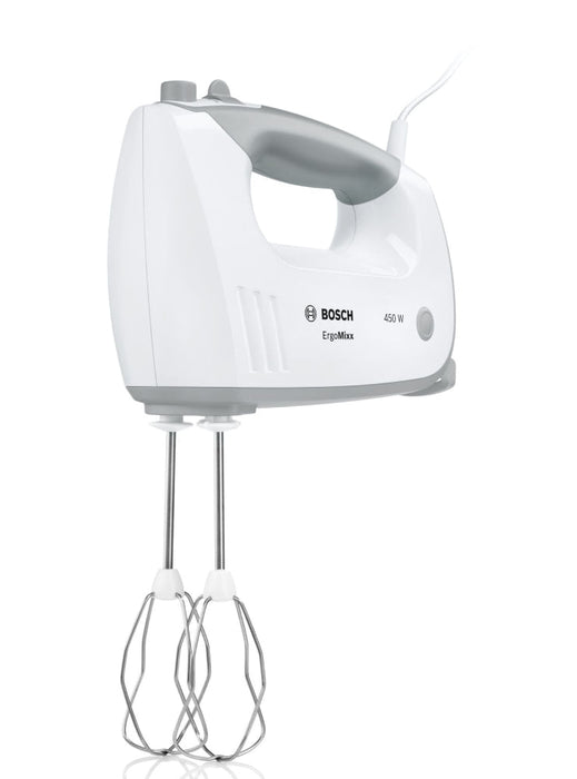 Bosch MFQ36400 Hand mixer 450 W 5 speed settings additional pulse/turbo setting white/grey - Кухненски уреди<<<BOSCH