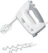 Bosch MFQ36400 Hand mixer 450 W 5 speed settings additional pulse/turbo setting white/grey - Кухненски уреди<<<BOSCH