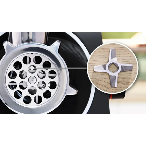 Bosch MFWS440B Meat mincer - MultiPower 1900 W Planetary gearbox 2,5 kg/min kebbe attachment sausage attachment reverse