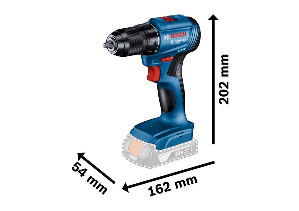 NOW. BOSCH GSR185LI SOLO SCREWDRIVER