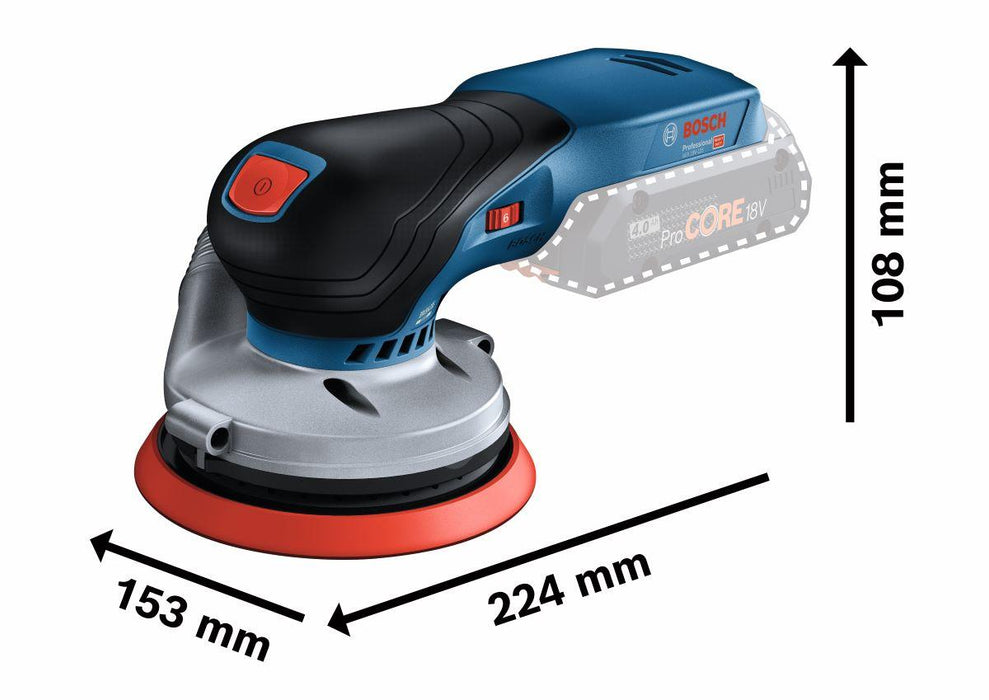 Random orbital sander BOSCH Professional GEX 18V-125 Ø 125 mm 18 V