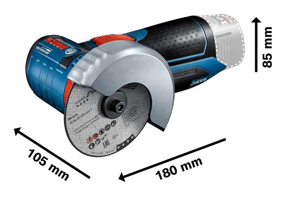 Angle grinder BOSCH GWS 12V-76 Professional 12 V