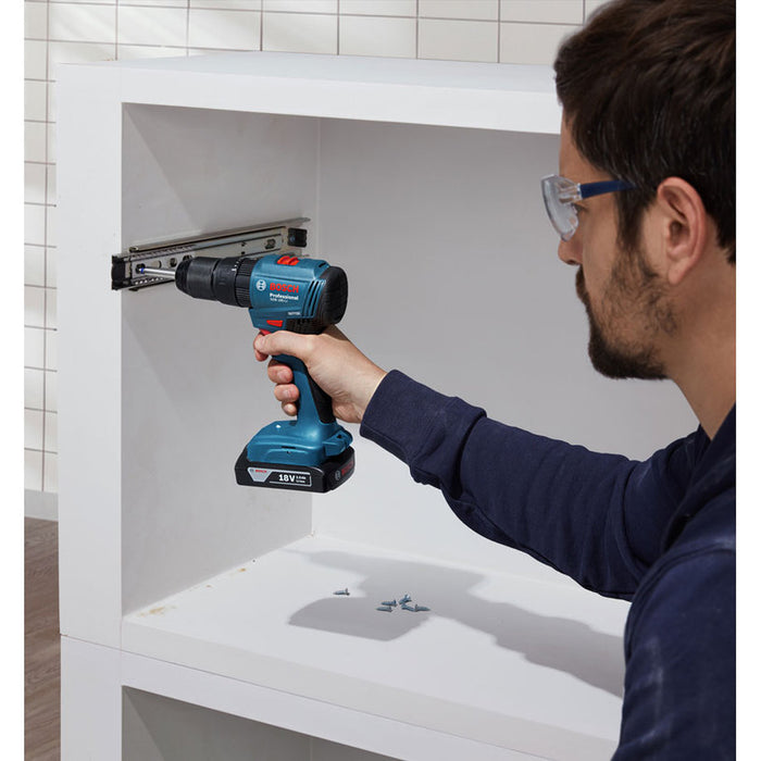BATTERY BRUSHLESS IMPACT DRILL BOSCH PROFESSIONAL GSB 185 18 V, 50.00 nm, WITHOUT BATTERY AND CHARGER, CASE