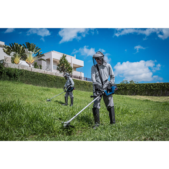 BATTERY TRIMMER FOR GRASS AND SHRUBS BOSCH PROFESSIONAL GRT 18V-33 18 V, WITHOUT BATTERY AND CHARGER, CUTTING WIDTH 33.00 cm