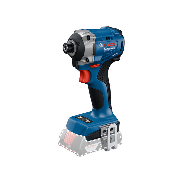 BATTERY BRUSHLESS IMPACT SCREWDRIVER BOSCH PROFESSIONAL GDR 18V-215 18 V, 215.00 nm, WITHOUT BATTERY AND CHARGER