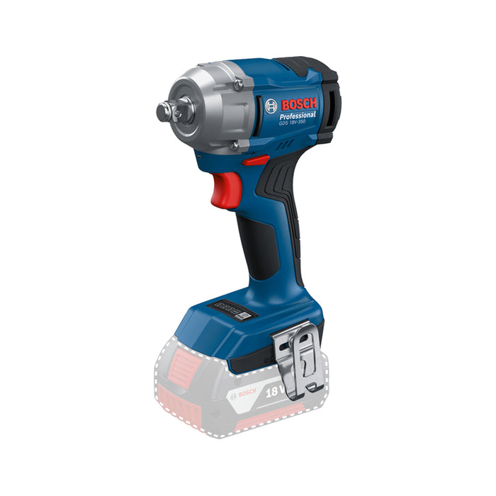 BATTERY WRENCH BOSCH PROFESSIONAL GDS 18V-350 18 V, 18 V, 350.00 nm, 350.00 nm, WITHOUT BATTERY AND CHARGER, WITHOUT BATTERY AND CHARGER