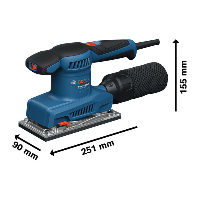 BOSCH PROFESSIONAL GSS 20-18 A 200 W VIBROSHIVER