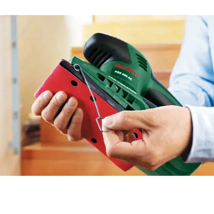 BOSCH PSS 200 AC 200 W VIBRATOR SUITCASE - Вибрационни шлайфмашини<<<Шлайф машини<<<Инструменти и