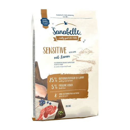 BOSCH Sanabelle Sensitive Lamb - dry cat food - 10 kg - Dry foodDLK-KAS<<<For the catDLK<<<ActionPL