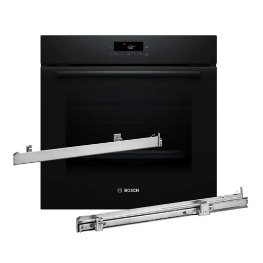BOSCH Serie 2 HBA571BB4 oven 71 L 3600 W Black + BOSCH HEZ538000 guide rail - Built-in ovensAGD-PIZ<<<Home Appliance