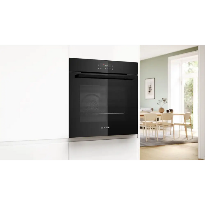 BOSCH Serie 2 HBA571BB4 oven 71 L 3600 W Black + BOSCH HEZ538000 guide rail - Built-in ovensAGD-PIZ<<<Home Appliance