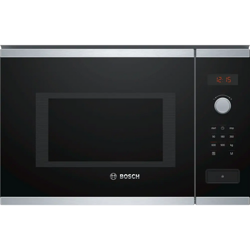 Bosch Serie 4 BFL553MS0 microwave Built-in Combination microwave 25 L 900 W Black Stainless steel - Built-in