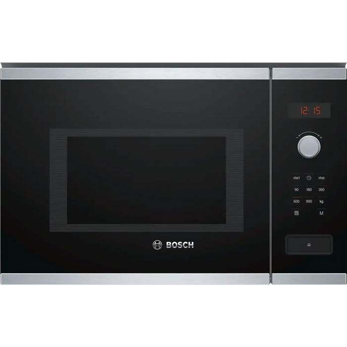 Bosch Serie 4 BFL553MS0 microwave Built-in Combination microwave 25 L 900 W Black Stainless steel - Built-in