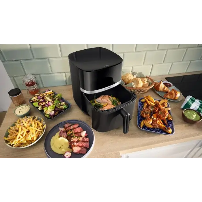 Bosch Serie 4 MAFS2462B fryer Single 6.1 L Stand-alone 2050 W Hot air fryer Black - FryersAGD-FRY<<<Home Appliance