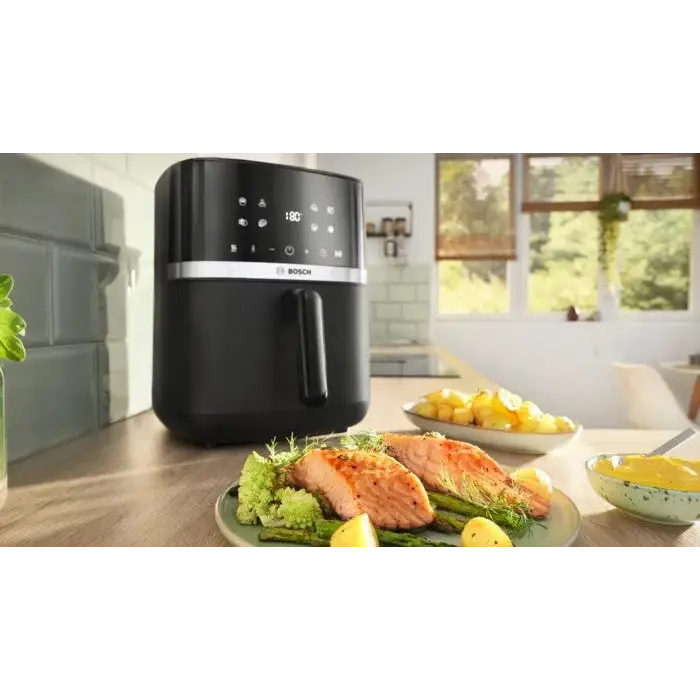 Bosch Serie 4 MAFS2462B fryer Single 6.1 L Stand-alone 2050 W Hot air fryer Black - FryersAGD-FRY<<<Home Appliance