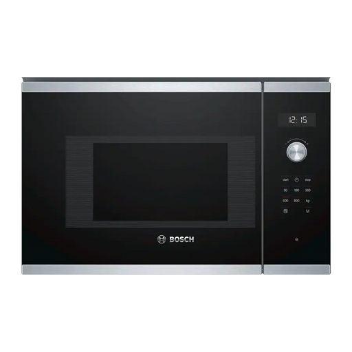Bosch Serie 6 BFL524MS0 microwave Black Stainless steel Solo microwave Built-in 20 L 800 W - Built-in