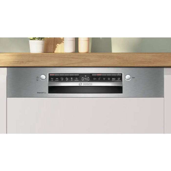 Bosch SMI4ECS31E SER4 Semi-integrated dishwasher A 9,0l 14ps 42dB(B) VarioDrawer Pro Rackmatic HC - Съдомиялни<<<BOSCH