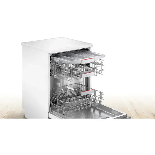 Bosch SMS4EMW06E SER4 Free-standing dishwasher B EcoDrying 9,0l 14ps 6p/5o 42dB(B) Silence 41dB 3rd drawer Rackmatic