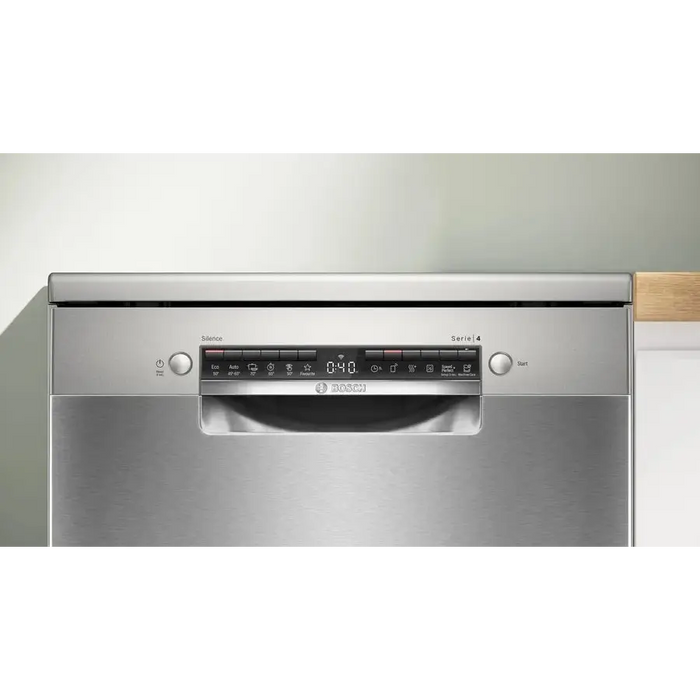 Bosch SMS4HVI03E SER4 Free-standing dishwasher 60cm D 9.0 l 14ps VarioDrawer Display Rackmatic 46dB(C) Home Connect