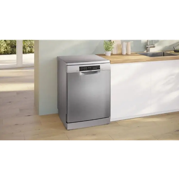 Bosch SMS6ECI10E freestanding dishwasher 60 cm brushed steel class A - Freestanding dishwashersAGD-ZMW<<<Home Appliance