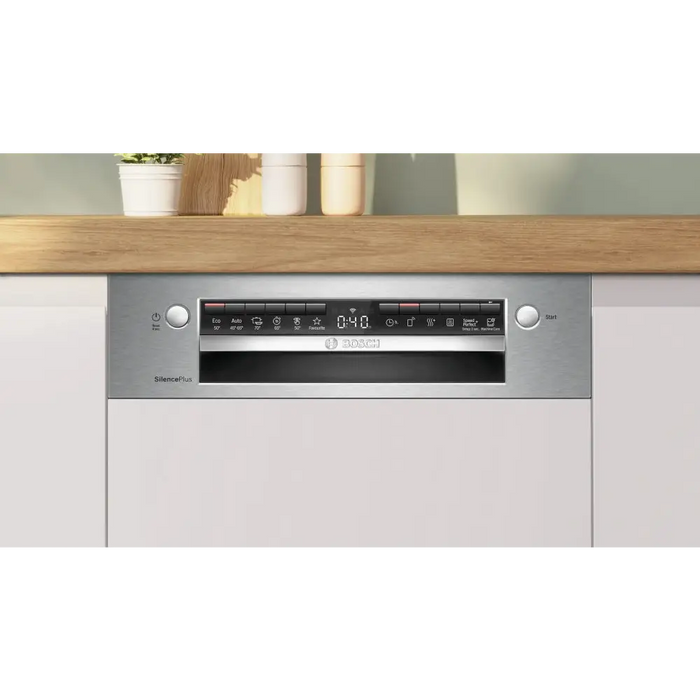 Bosch SPI4HMS49E SER4 Dishwasher integrated 45cm E 9,5l 10ps 6p/5o 44dB(B) 3rd drawer Rackmatic HC - Съдомиялни<<<BOSCH