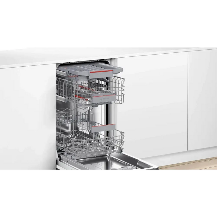 Bosch SPI4HMS49E SER4 Dishwasher integrated 45cm E 9,5l 10ps 6p/5o 44dB(B) 3rd drawer Rackmatic HC - Съдомиялни<<<BOSCH