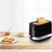 Bosch TAT6A513 toaster 2 slice(s) 800 W Black Stainless steel - ToastersAGD-TOS<<<Home Appliance