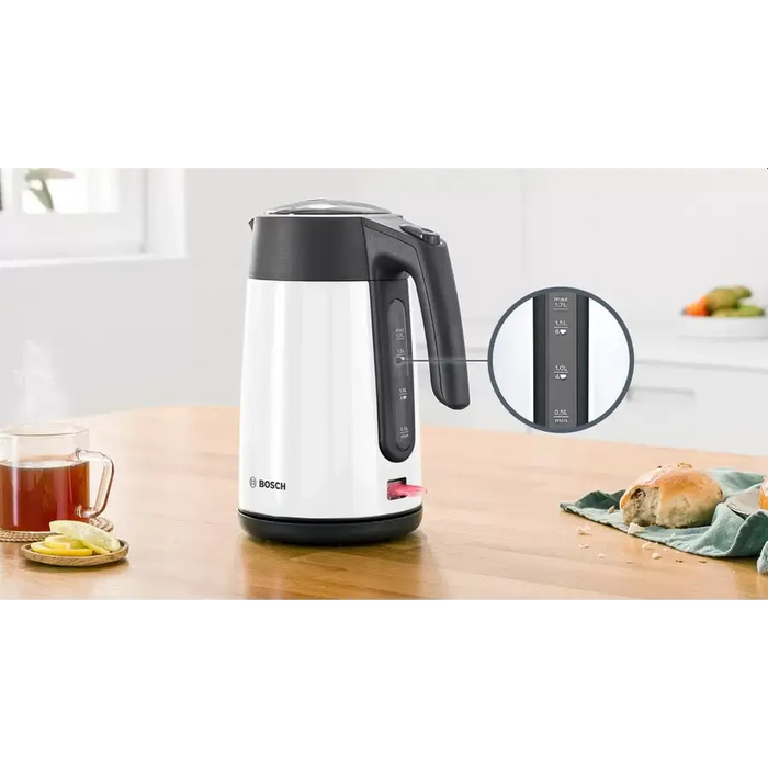 Bosch TWK7L461 Kettle 2400 W 1.7 l White - Кухненски уреди<<<BOSCH дребна електродомакинска