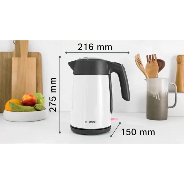 Bosch TWK7L461 Kettle 2400 W 1.7 l White - Кухненски уреди<<<BOSCH дребна електродомакинска